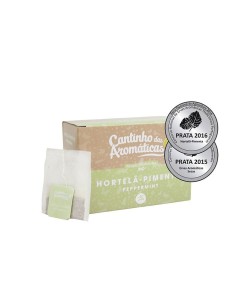 Pepper Mint Cantinho das Arom&aacute;ticas 20 Saquetas | Cantinho das Arom&aacute;ticas