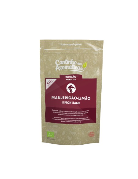 Infus&atilde;o MANJERIC&Atilde;O-LIM&Atilde;O Cantinho das Arom&aacute;ticas Bolsa 40g | Cantinho das Arom&aacute;ticas