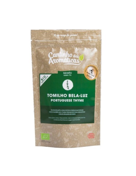 Infus&atilde;o TOMILHO BELA-LUZ Cantinho das Arom&aacute;ticas Bolsa 40g | Cantinho das Arom&aacute;ticas