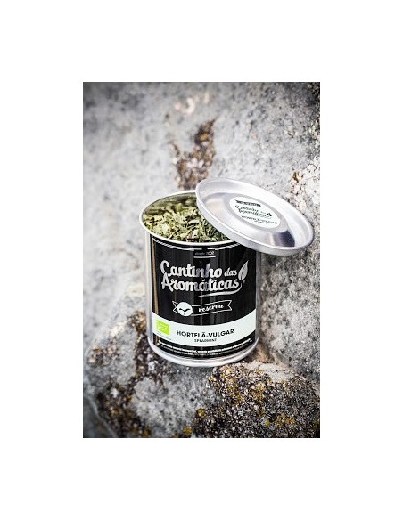 Infus&atilde;o HORTEL&Atilde;-VULGAR Cantinho das Arom&aacute;ticas Lote Reserva lata 40g | Cantinho das Arom&aacute;ticas