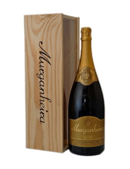 Espumante Murganheira Velha Reserva Bruto (Magnum 1,5L) com caixa de madeira | Murganheira