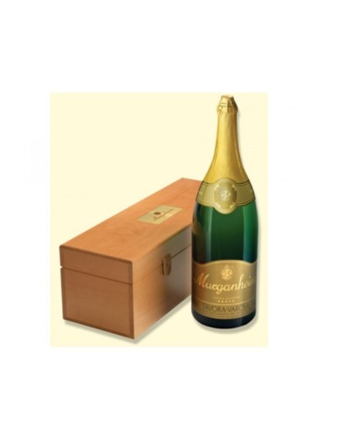 Sparkling Wine Murganheira Velha Reserva Bruto (Salmanazar 9L) com caixa de madeira | Murganheira