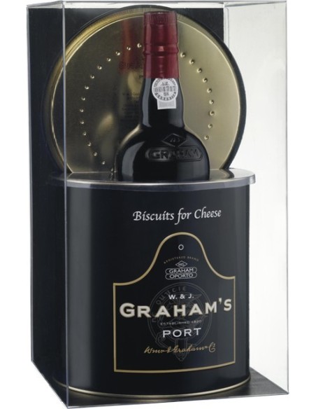 Graham's Six Grapes Com Lata de Biscoitos | Graham's