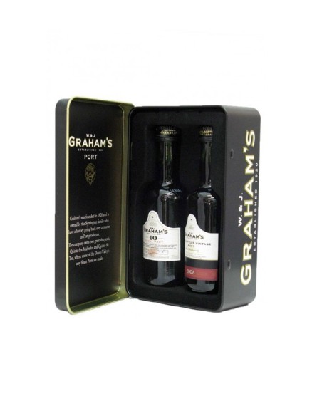 Graham's Mini Pack Lata c/L.B.V 10 Years Min. 2 Grf 5cl | Graham's