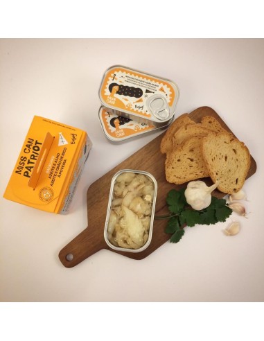 Miss Can PATRIOT Codfish em olive oil e Garlic | Miss Can
