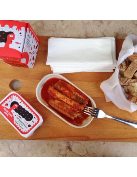 Miss Can BRAVE Fillets of Mackerel em Tomato | Miss Can