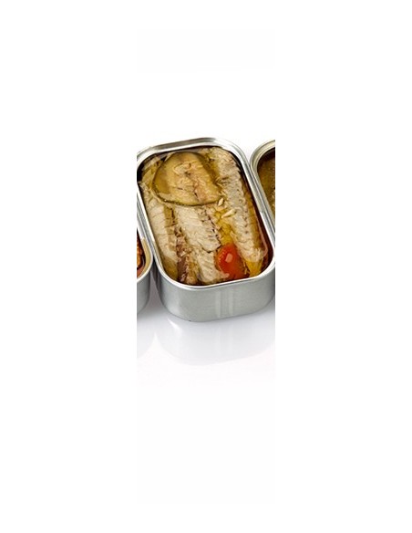 Miss Can CREATIVE Fillets of Mackerel em olive oil Spicy with pickles | Miss Can Miss Can CREATIVE Fillets of Mackerel em olive oil Spicy with pickles | Miss Can