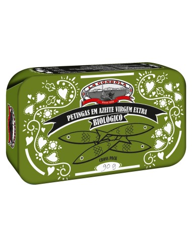 La Gondola Petingas em Azeite Biol&oacute;gico 120g | La Gondola