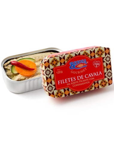 Briosa Filetes de Cavala em Azeite com Condimentos | Briosa