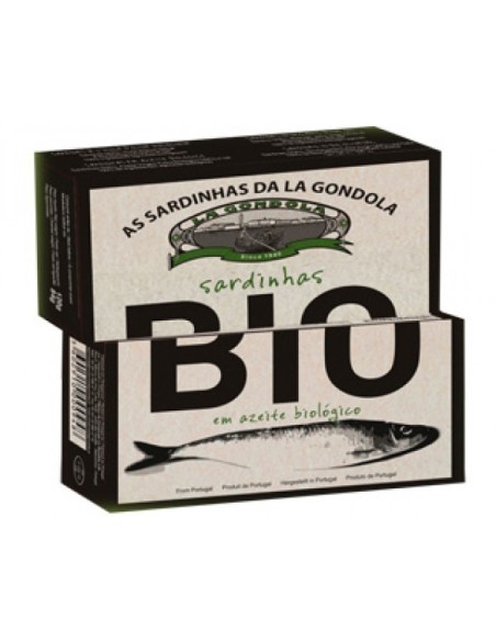 La Gondola Sardinhas em Azeite Biol&oacute;gico 120g | La Gondola