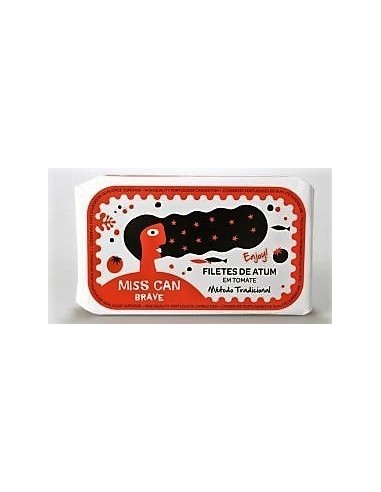 Miss Can BRAVE Filetes de Atum em Tomate | Miss Can