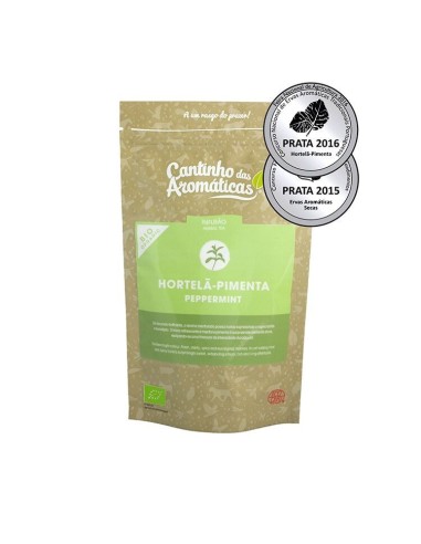 Infus&atilde;o HORTEL&Atilde;-PIMENTA Cantinho das Arom&aacute;ticas Bolsa 40g | Cantinho das Arom&aacute;ticas