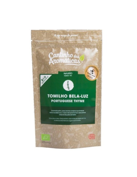 Infus&atilde;o TOMILHO BELA-LUZ Cantinho das Arom&aacute;ticas Bolsa 40g | Cantinho das Arom&aacute;ticas