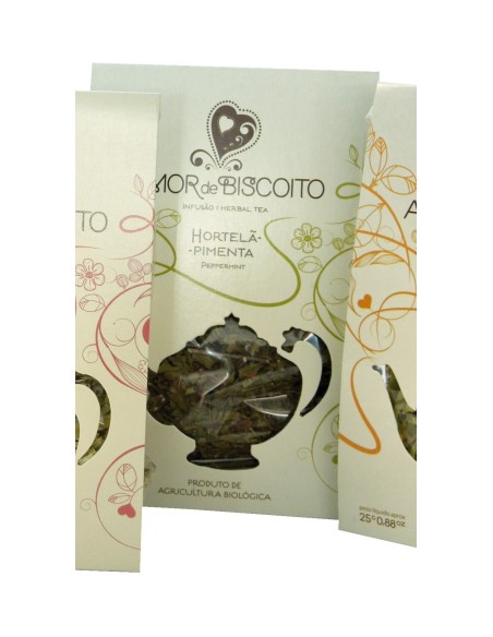 Infus&atilde;o Hortel&atilde;-Pimenta Amor de Biscoito | Amor de Biscoito - Mata Bichos