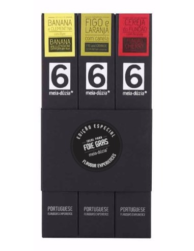 Pack Ideal para Foie Gras &nbsp;Meia D&uacute;zia 3x75g | Meia D&uacute;zia