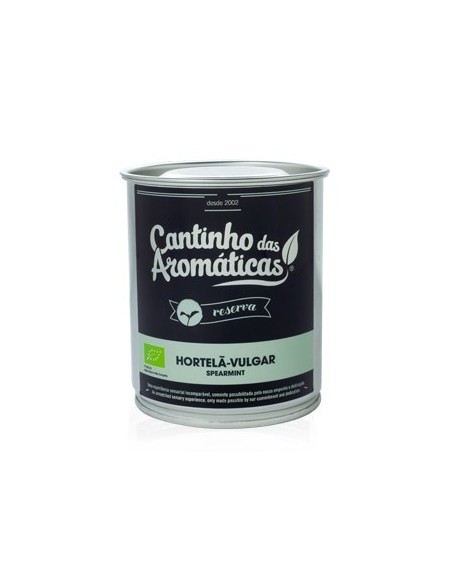 Infus&atilde;o HORTEL&Atilde;-VULGAR Cantinho das Arom&aacute;ticas Lote Reserva lata 40g | Cantinho das Arom&aacute;ticas