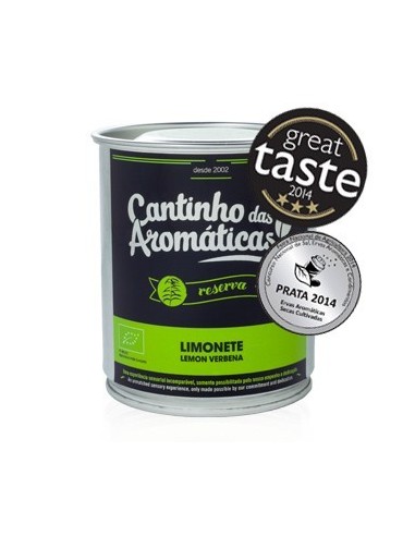 Infus&atilde;o LIMONETE Cantinho das Arom&aacute;ticas Lata 40g | Cantinho das Arom&aacute;ticas