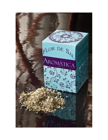 Flower of Salt Arom&aacute;tica com Salsa e or&eacute;g&atilde;o Salmarim 150g | Salmarim
