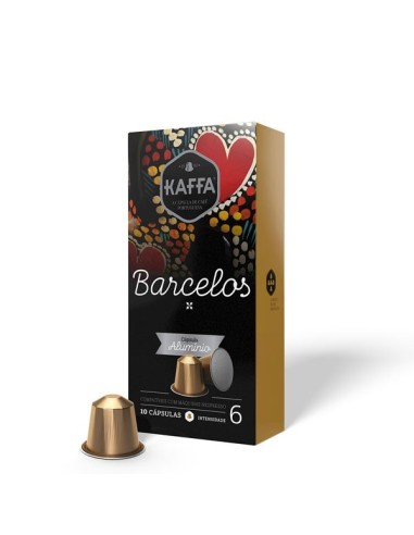 Capsules of Coffee Alumínio Barcelos Kaffa Int. 6 Caixa 10 Capsules Comp. Nespresso | Kaffa Capsules of Coffee Alumínio Barcelos Kaffa Int. 6 Caixa 10 Capsules Comp. Nespresso | Kaffa