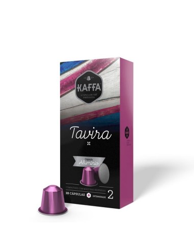 C&aacute;psulas de Caf&eacute; de Alum&iacute;nio Tavira Descafeinado Kaffa Int 2 Comp. Nespresso | Kaffa