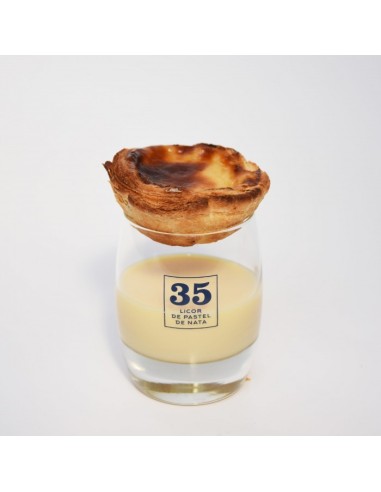 Liquor 35 Creme de Pastel de Nata | Licores Portugueses