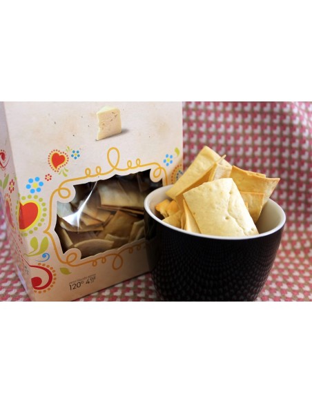 Crackers Queijo Raba&ccedil;al Mata-Bicho 120g | Amor de Biscoito - Mata Bichos
