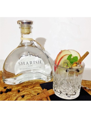 Sharish Dry Gin- Ma&ccedil;a Bravo Esmolfe 50ml | Sharish Gin