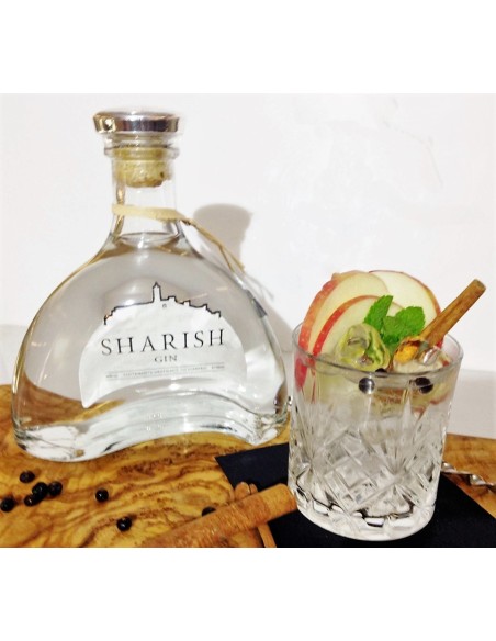 Sharish Dry Gin- Ma&ccedil;a Bravo Esmolfe 50ml | Sharish Gin