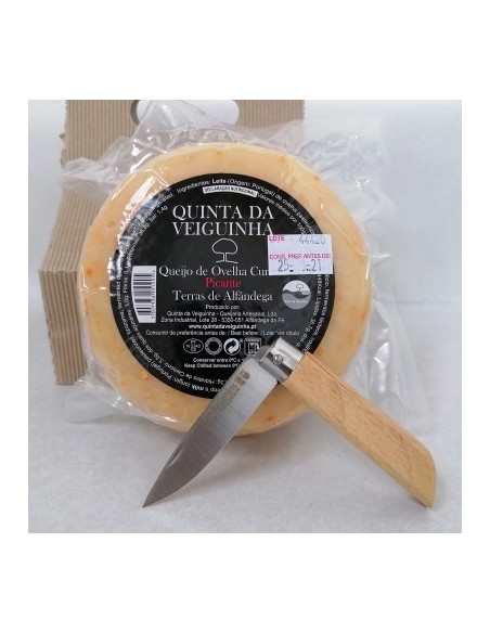 Queijo de Ovelha Picante Quinta da Veiguinha 120g