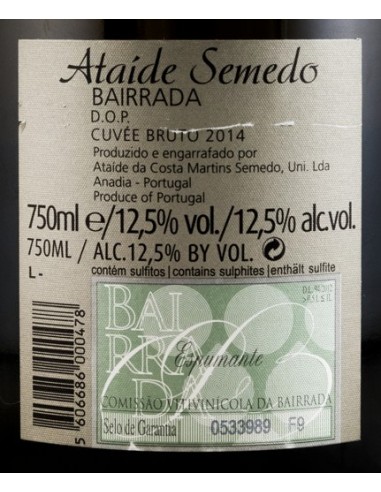 Sparkling Wine Ata&iacute;de Semedo Cuv&eacute;e | Ata&iacute;de Semedo