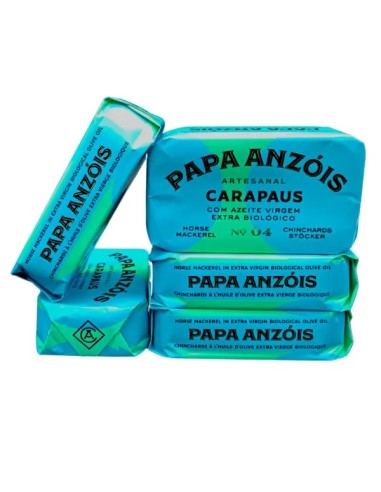 Papa Anz&oacute;is Carapaus com Azeite...