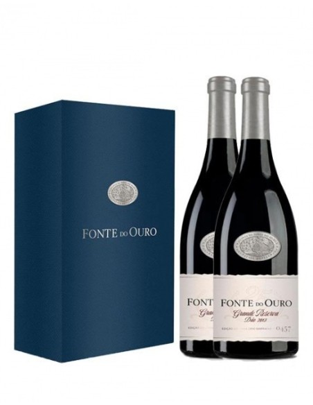 Fonte Do Ouro Grande Reserva Tinto 2017 conj. 2 Garrafas
