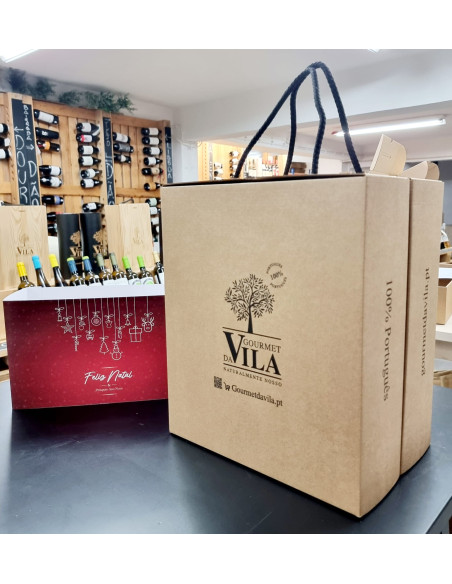 Caixa de Cart&atilde;o Premium 3 Garrafas