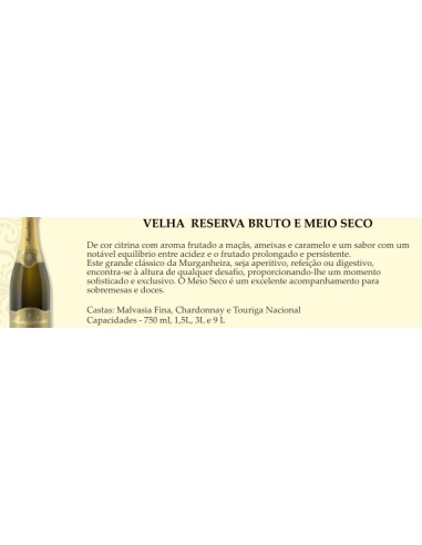 Espumante Murganheira Super Reserva Bruto | Murganheira