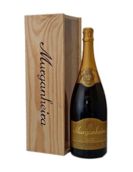 Espumante Murganheira Velha Reserva Bruto (Magnum 1,5L) com caixa de madeira | Murganheira