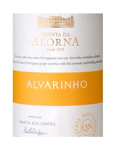 Quinta da Alorna Alvarinho 2016 75cl | Quinta da Alorna