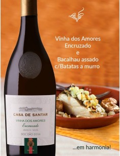 Casa de Santar Vinha Dos Amores Encruzado Branco 2019 75cl | Casa de Santar 2