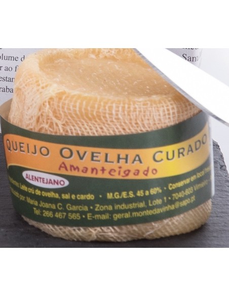 Queijo Ovelha Amanteigado 60g Monte da Vinha | Queijaria Monte da Vinha