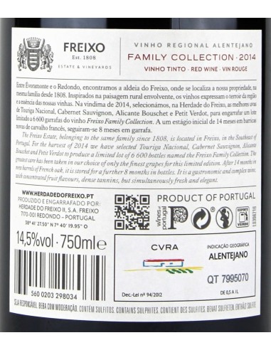 Freixo Family Collection Tinto 2015 | Herdade do Freixo