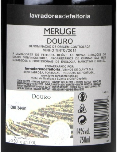 Meruge Tinto 2017 | Lavradores de Feitoria