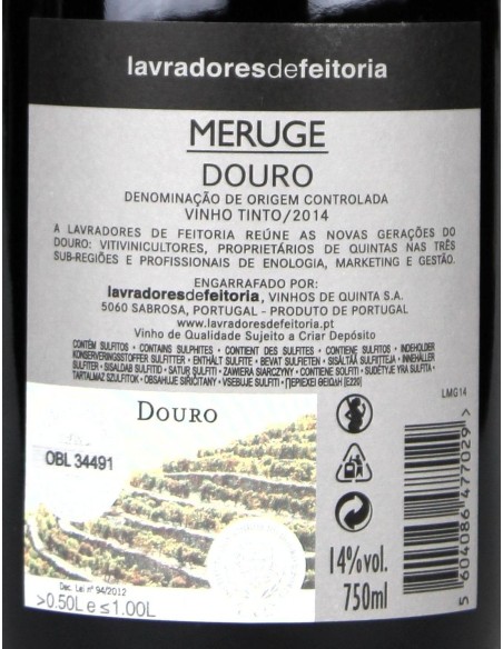 Meruge Tinto 2017 | Lavradores de Feitoria