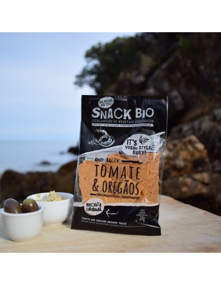 Snack Bio Tomate e Oreg&atilde;os | Almuver