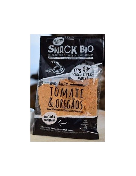 Snack Bio Tomate e Oreg&atilde;os | Almuver