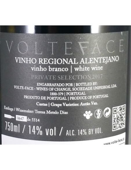 Volteface White 2019 | Volte Face Wines of Change