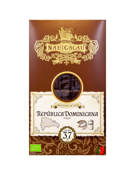 Nau do Cacau Republica Dominicana ( 37%) 80g | Nau do Cacau