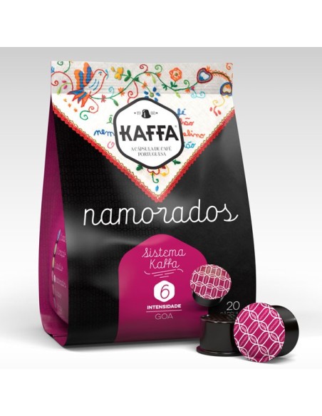 C&aacute;psulas de Caf&eacute; Namorados Kaffa Int 6 | Kaffa