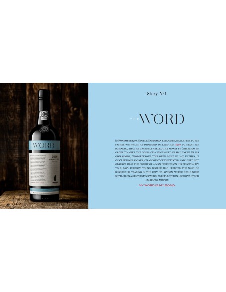 Sandeman Vintage 225 Years Word | Sandeman