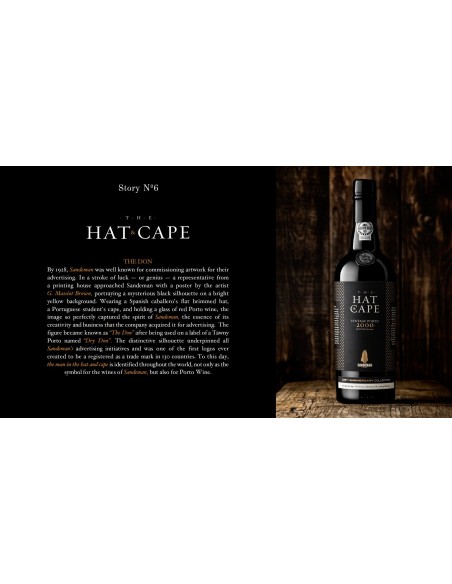 Sandeman Port The Hat and Cape Vintage 2000 | Sandeman