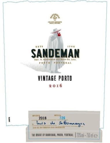 Sandeman Port Vintage 2016 | Sandeman