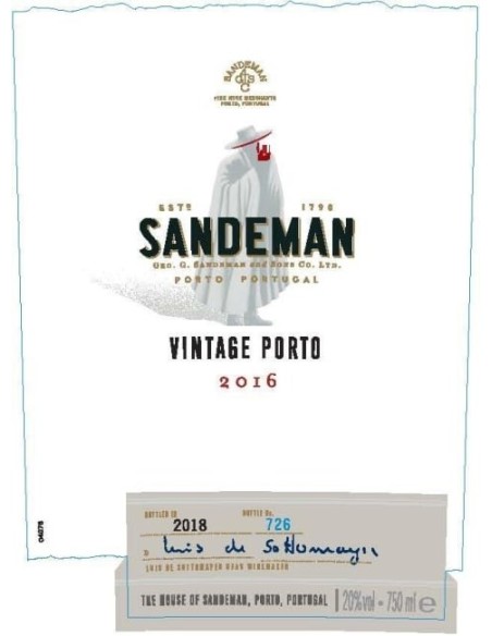 Sandeman Port Vintage 2016 | Sandeman